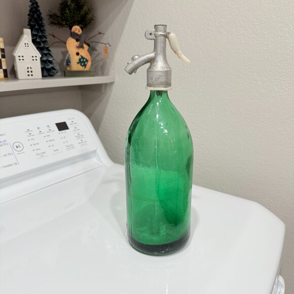 Rare VTG Romanian Seltzer Soda Siphon Bottle from Transylvania - Picture 13 of 16